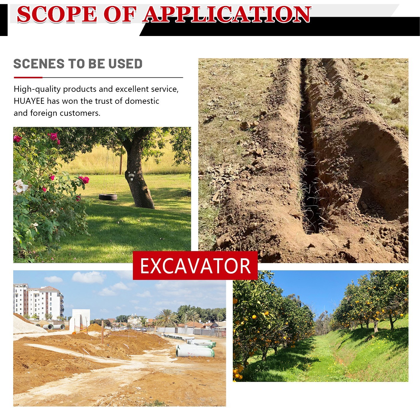 HY480C FREE SHIP/unloading Mini Skid Steer Loader 23HP +Grapple+Stump Crusher