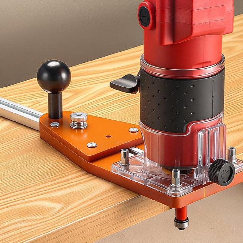 Router Circle Cutting Jig DIY Router Jig for Cutting Routing Edging Projects