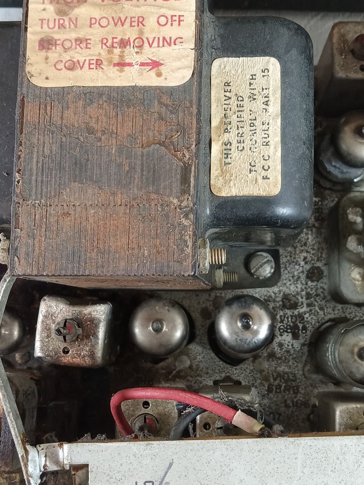 Outercom by Hammarlund Model FM-50A VHF Receiver Transmitter Untested No Cord