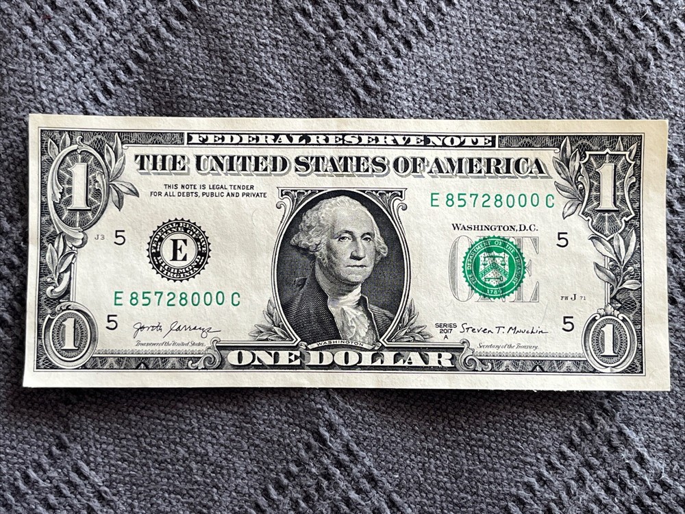 Multi Error Dollar Bill (misaligned, Overink, Gas Pump) #85728000