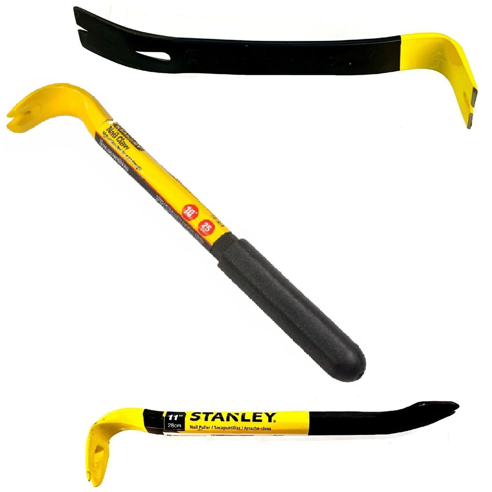 Stanley: Double End Nail Puller, Or Wonder Bar, Pry Bar