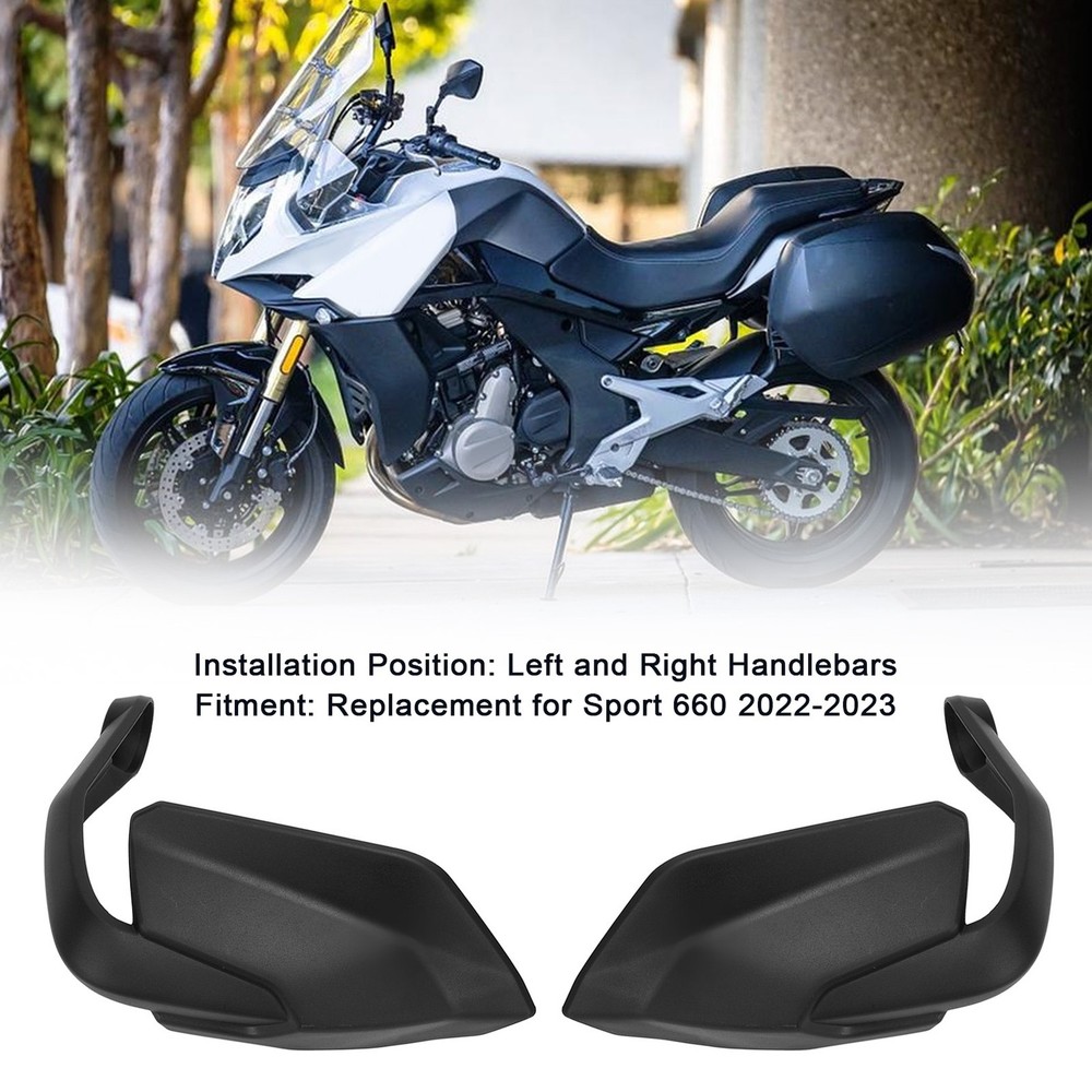 2PCS Motorcycle Handguard Full Protection Wind Cold Handlebar Protect SU2