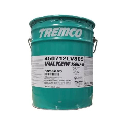 Vulkem 350NF Roller Grade Polyurethane Waterproofing Base Coat, 5 Gallon