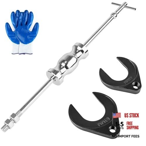 Inner CV Axle Puller Tool with 5/8"-18 Slide Hammer, Slide Hammer Puller Set
