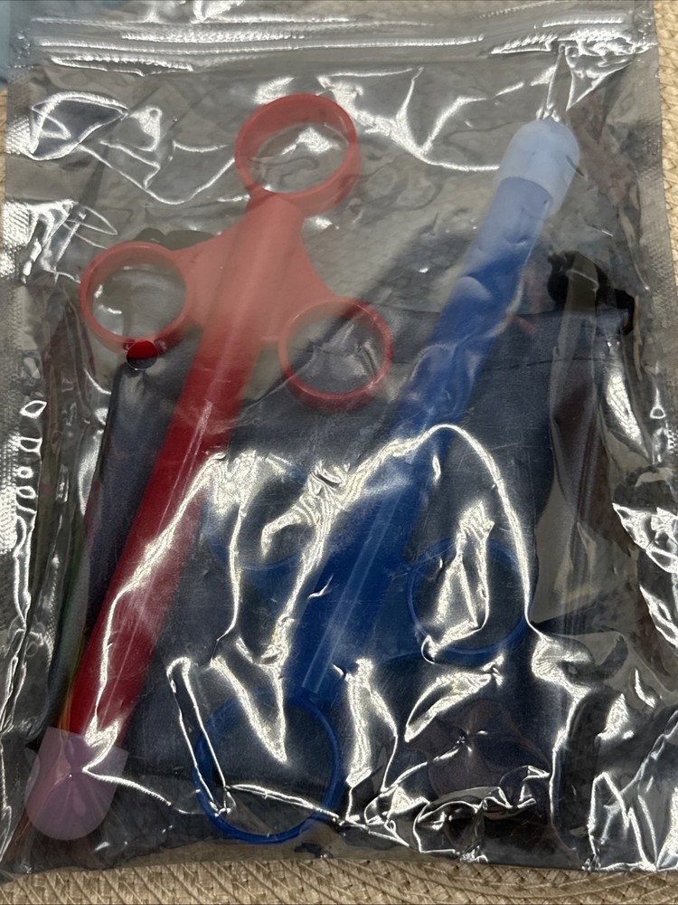2 Pack - Lube Applicators Blue & Red