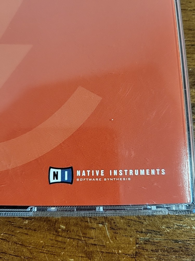 Vintage 2003 Native Instruments Battery 2 Virtual Drum Sampler Software 2 CD Set