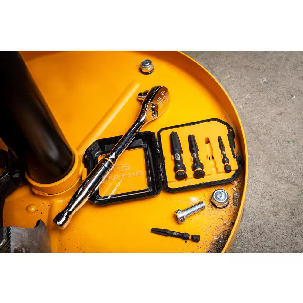 Bolt Biter Screw Extractor Set with Case (4-Piece)