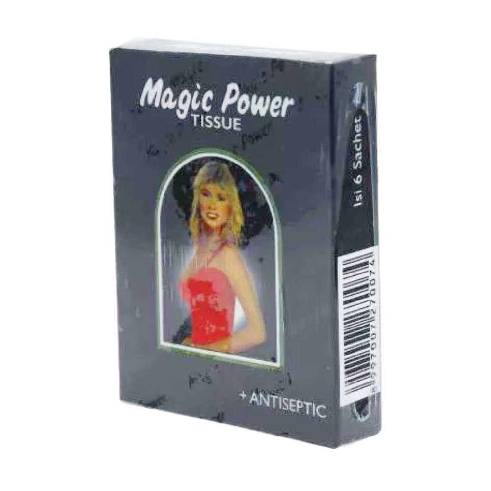 10 Boxes Super Magic Man Antiseptic Tissue (60 Sachets) Delayed Ejaculation