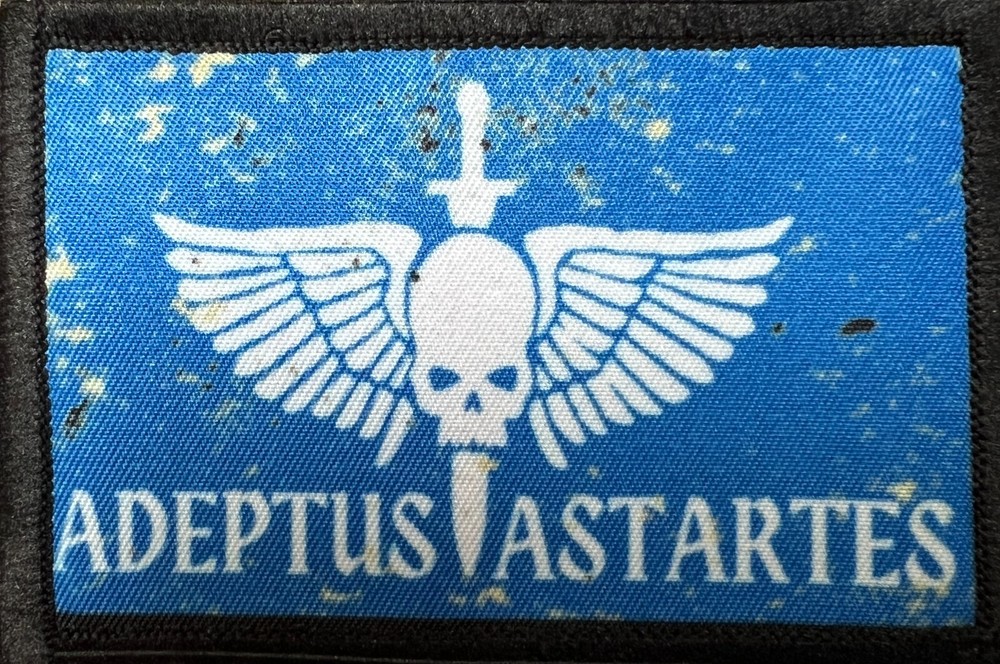 UltraMarines Morale Patch Tactical Army Military Hook