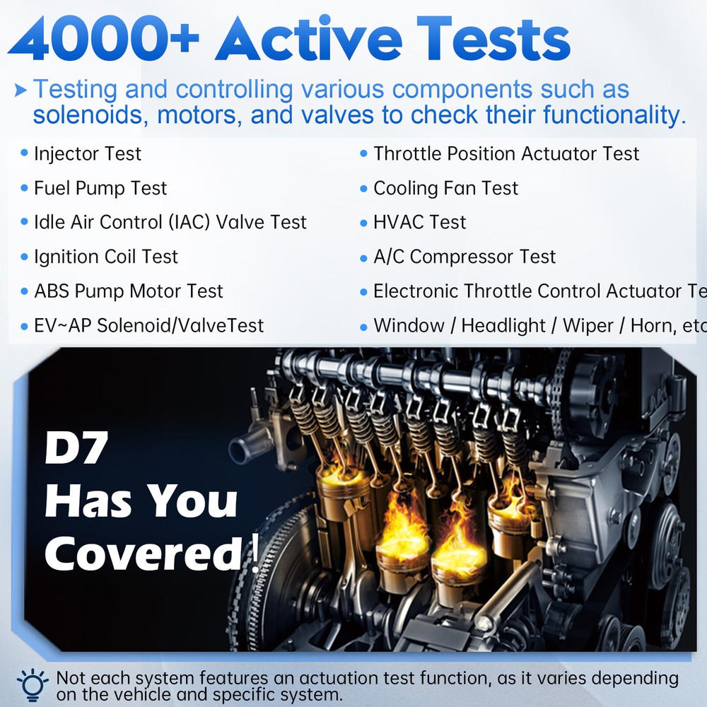 XTOOL D7 Bidirectional OBD2 Full System Scanner 2024 V2.0 With FCA Autoauth
