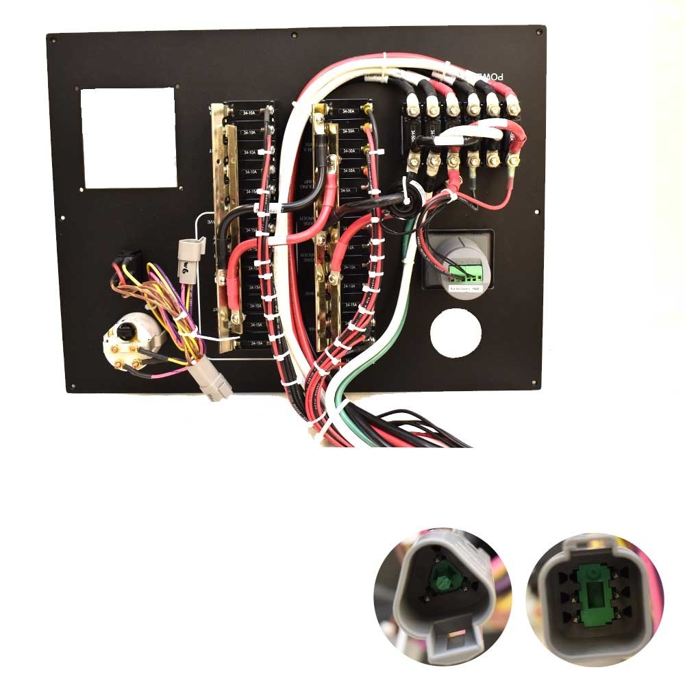 Tiara Boat Shore Power Generator | Toggle Breaker Panel