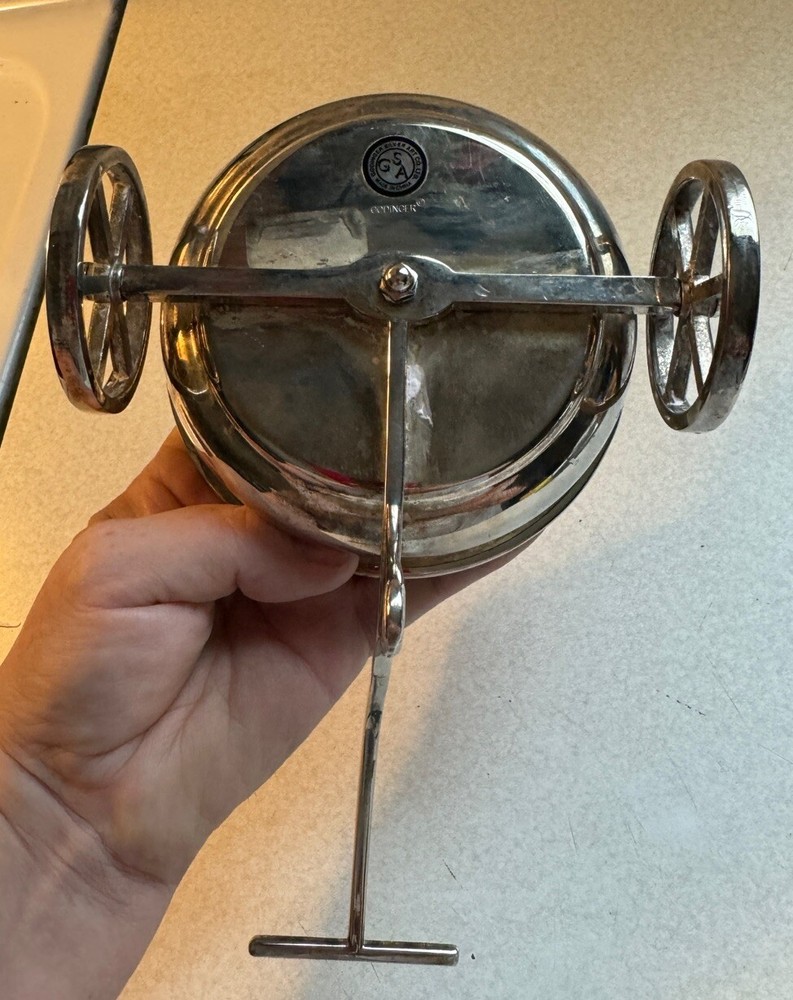 Vintage Godinger Silver Art Co. Wagon Server ~Beautiful~