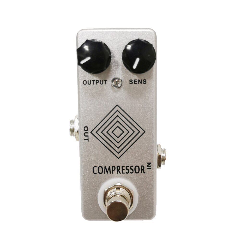 Dynamic compression electric guitar effect pedal full metal shell true bypass