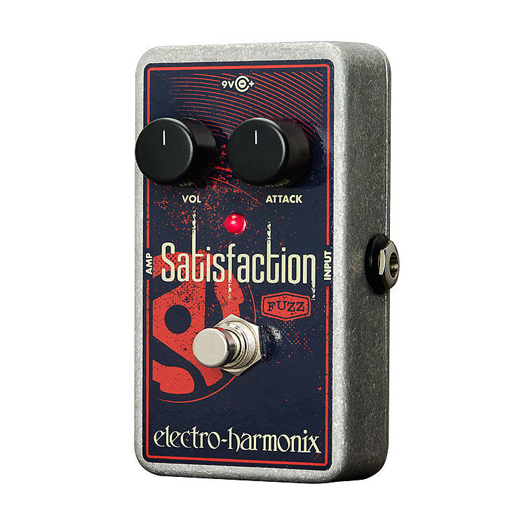 Electro-Harmonix Satisfaction Fuzz Guitar Effects Pedal