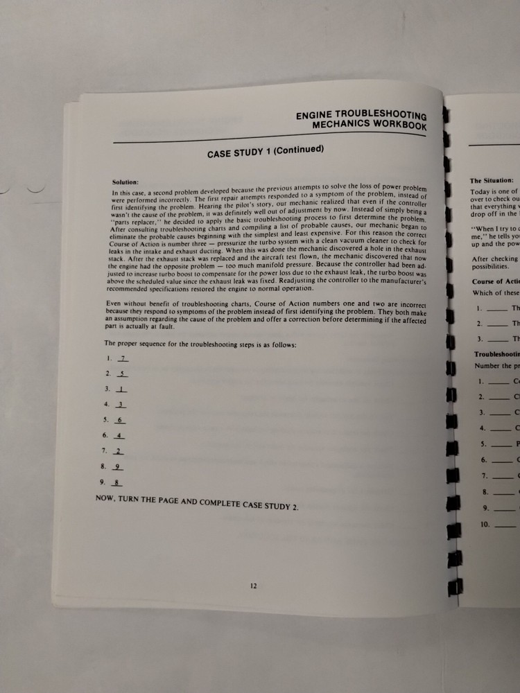 Continental The Professional Mechanics Training Program Engine Troubleshooting