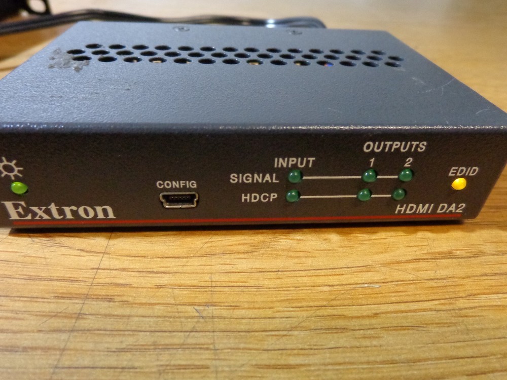 Extron HDMI DA2 Two Output Distribution Amplifier (No AC Adapter)