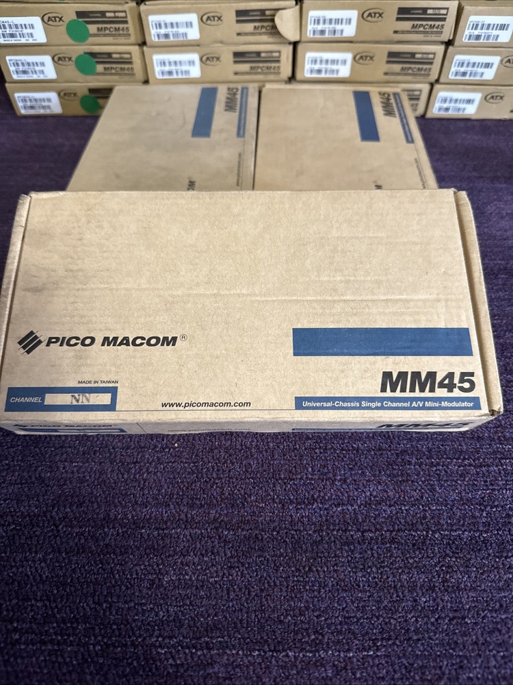 Pico Macom MM45-NN Universal Chassis Single Mini-Modulator Channel NN NEW