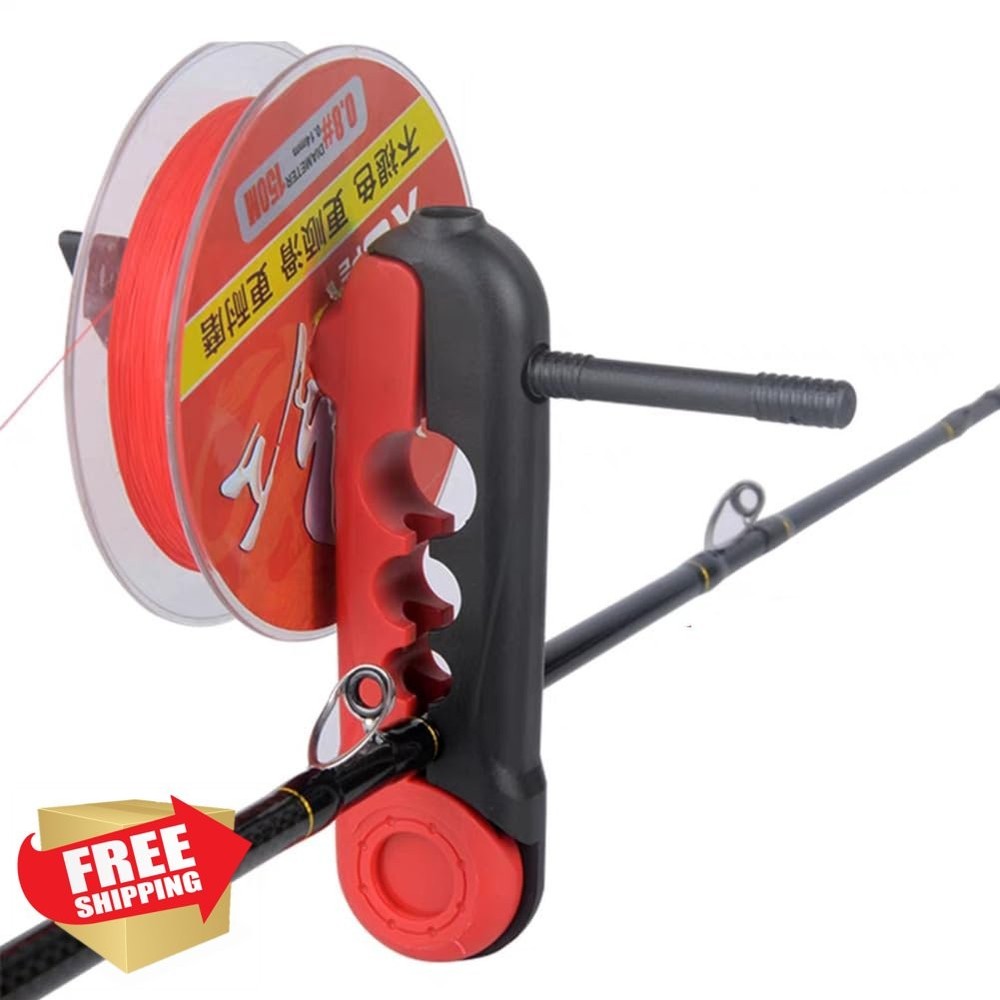 FASPLORE Compact Fishing Line Spooler Winder Machine