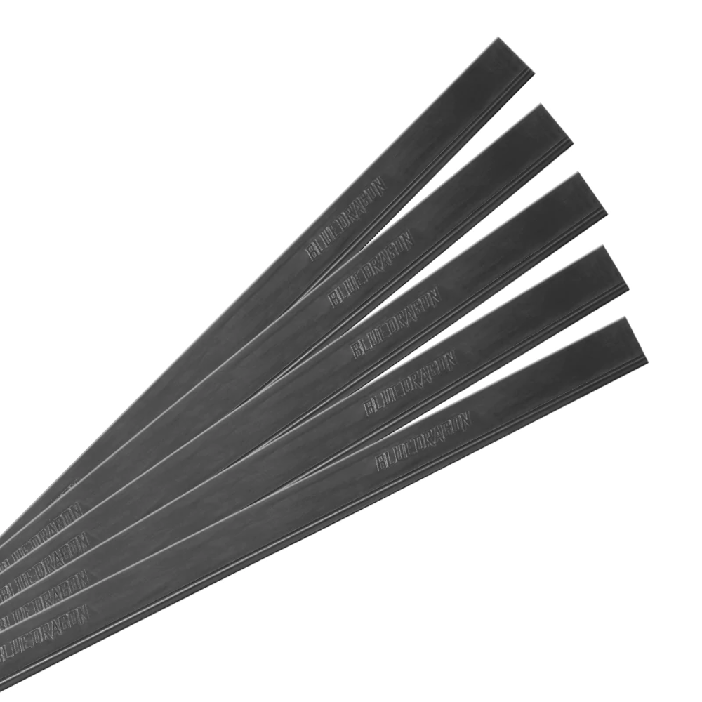 Blue Dragon Round Standard Squeegee Rubber - Soft