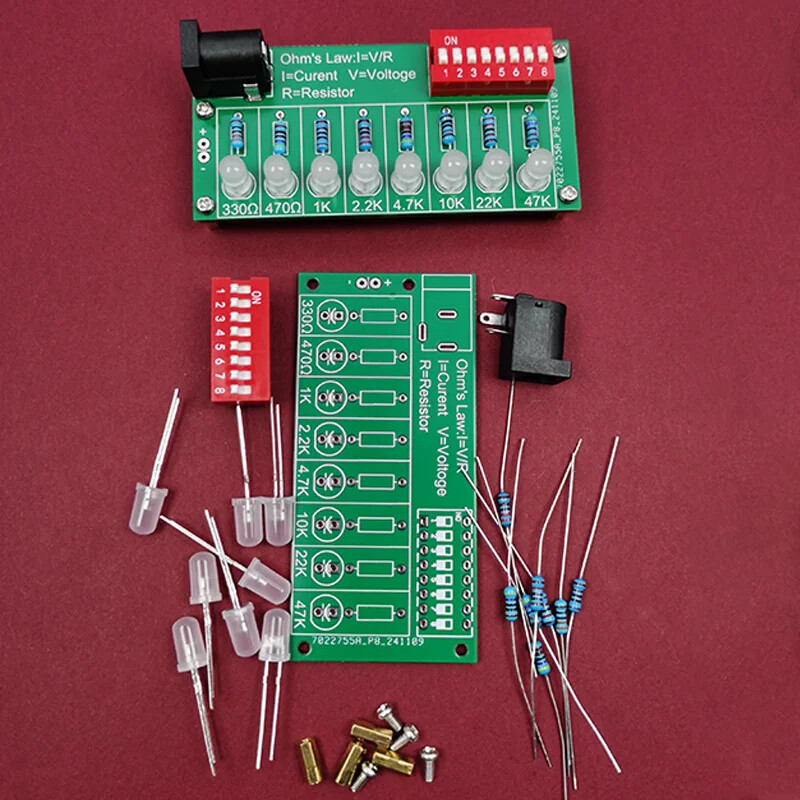 DIY Soldering Practice Kit Learn electronics and improve your skills with easy