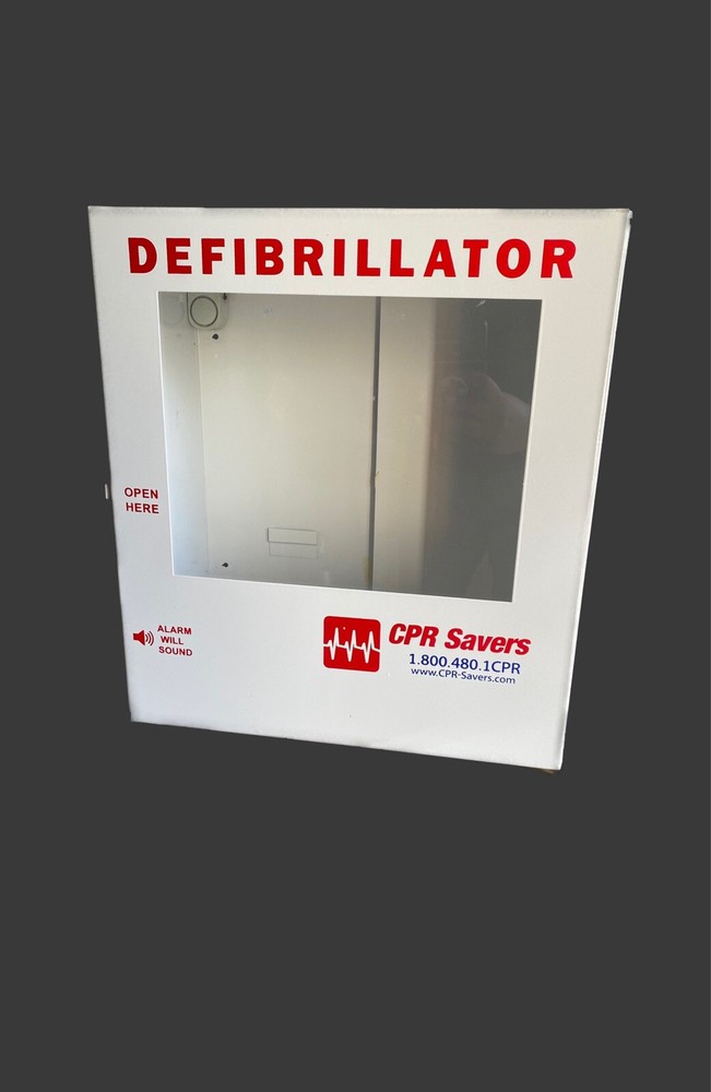 CPR Savers Alarmed AED Cabinet