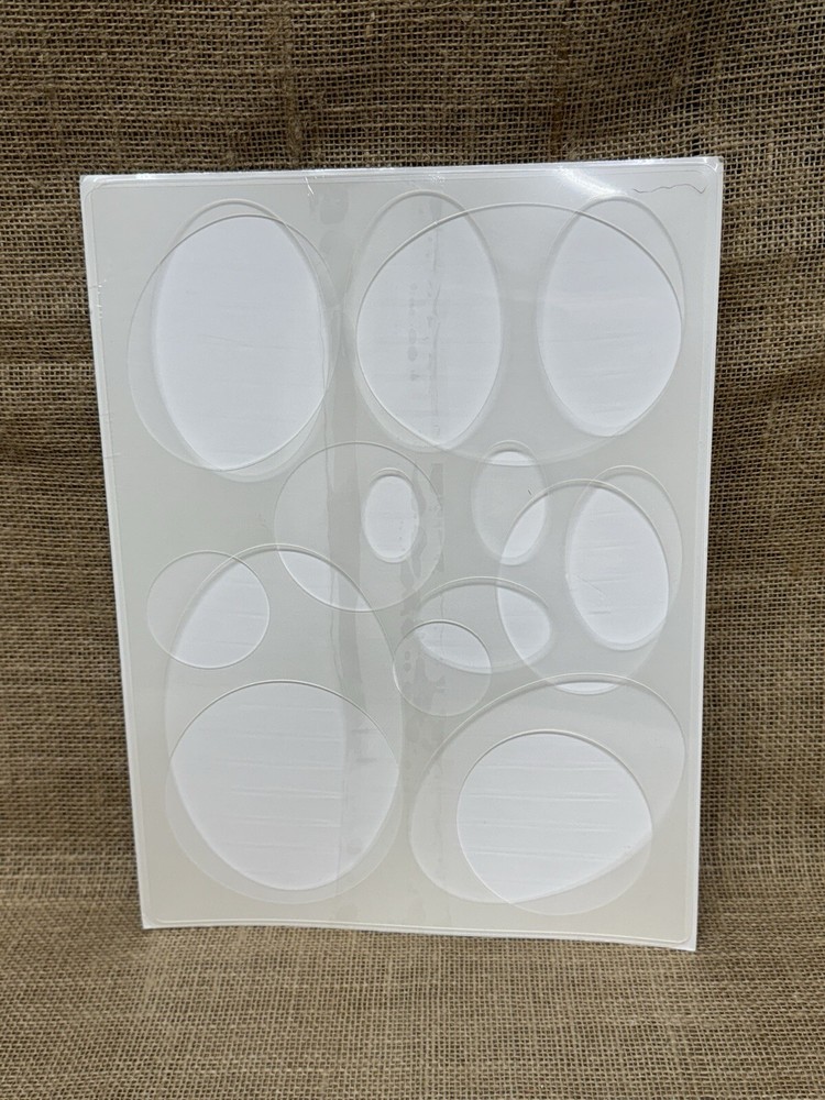 Creative Memories Circle & Oval Templates Stencils - Tracing, Cutting