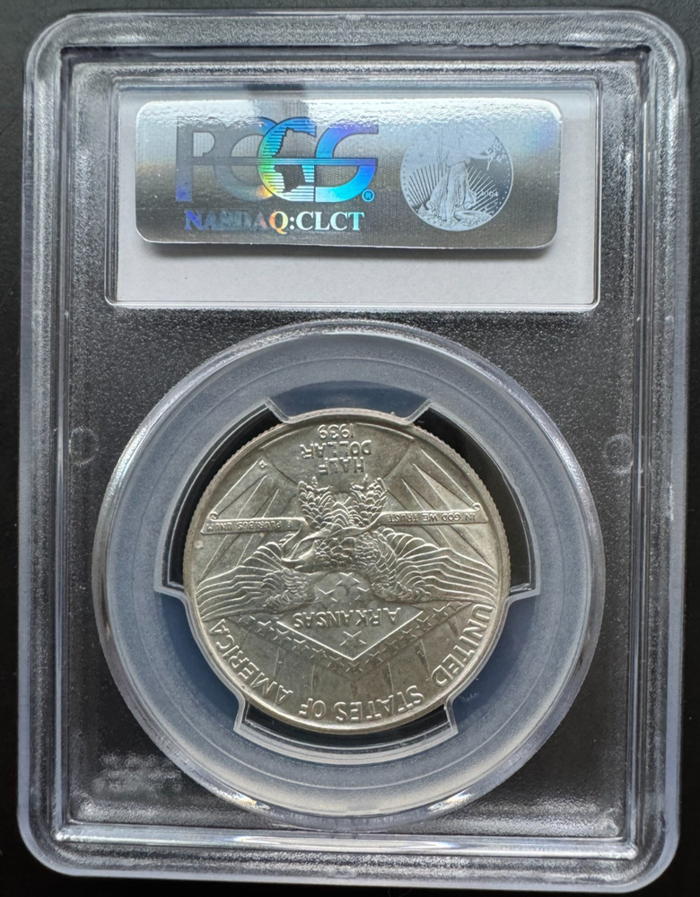 1939-D MS64 Arkansas Commemorative Half Dollar (PCGS Certified)