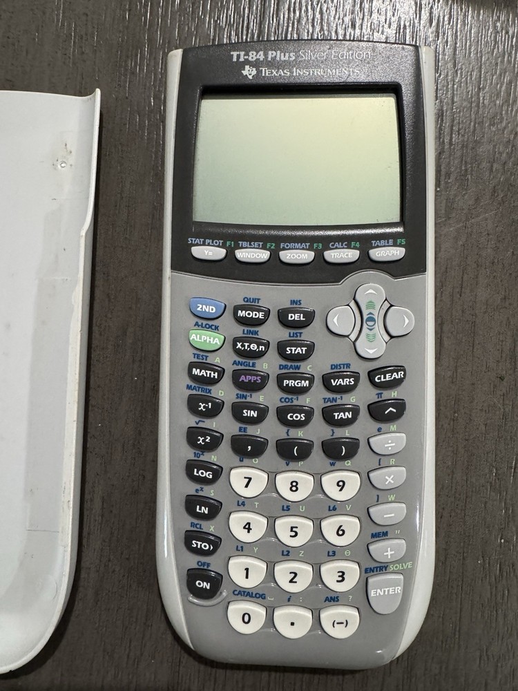 Texas Instruments TI-84 Plus Graphing Calculator - Silver