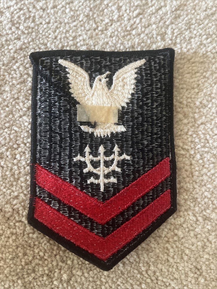 Navy 2nd Class Ocean Systems Tech Rate Patch