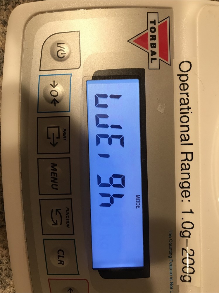 TORBAL ATA220 PRECISION DIGITAL COMPACT BENCH SCALE 220G