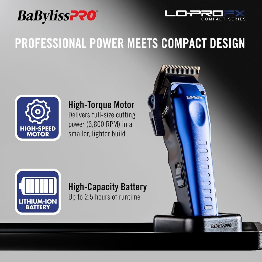 BaBylissPRO FXONE Lo-PRO FX High Performance Compact Clipper | FX82