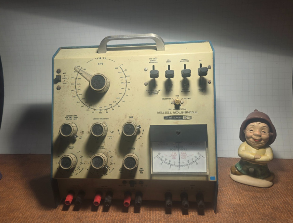 HEATHKIT TRANSISTOR TESTER IM-36