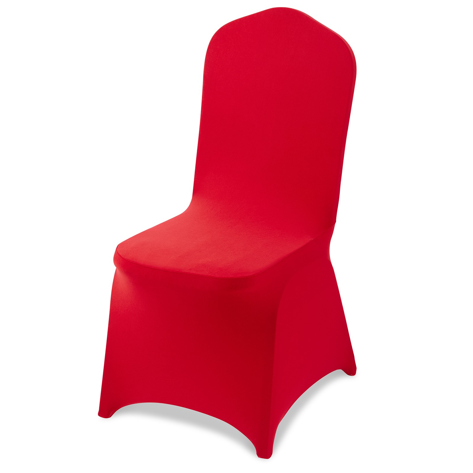 Uimoso 50PCS Red Spandex Chair Covers for Weddings, Parties, and Dining Events