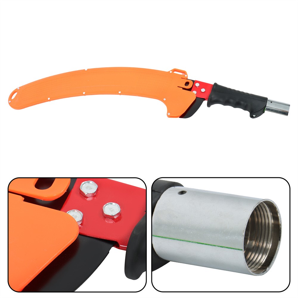 30 Feet Tree Pole Pruner Durable Tree Trimmers Handle Manual Branches Green