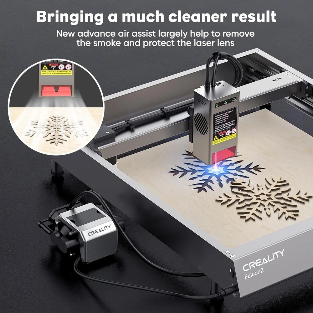 Reduce Surface Temp with Laser Air Assist