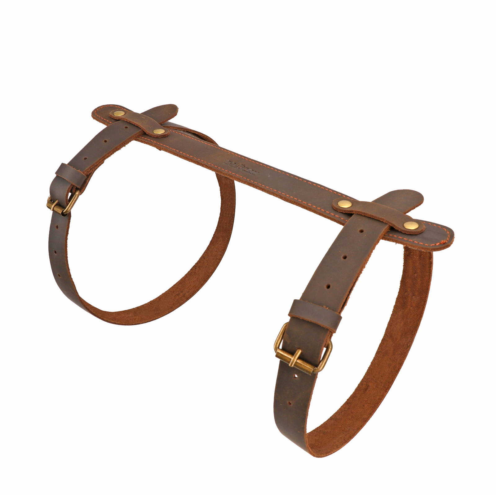 Tourbon Leather Picnic Blanket Carry Handle Camp/Trip Motorcycle Bedroll Strap🔥