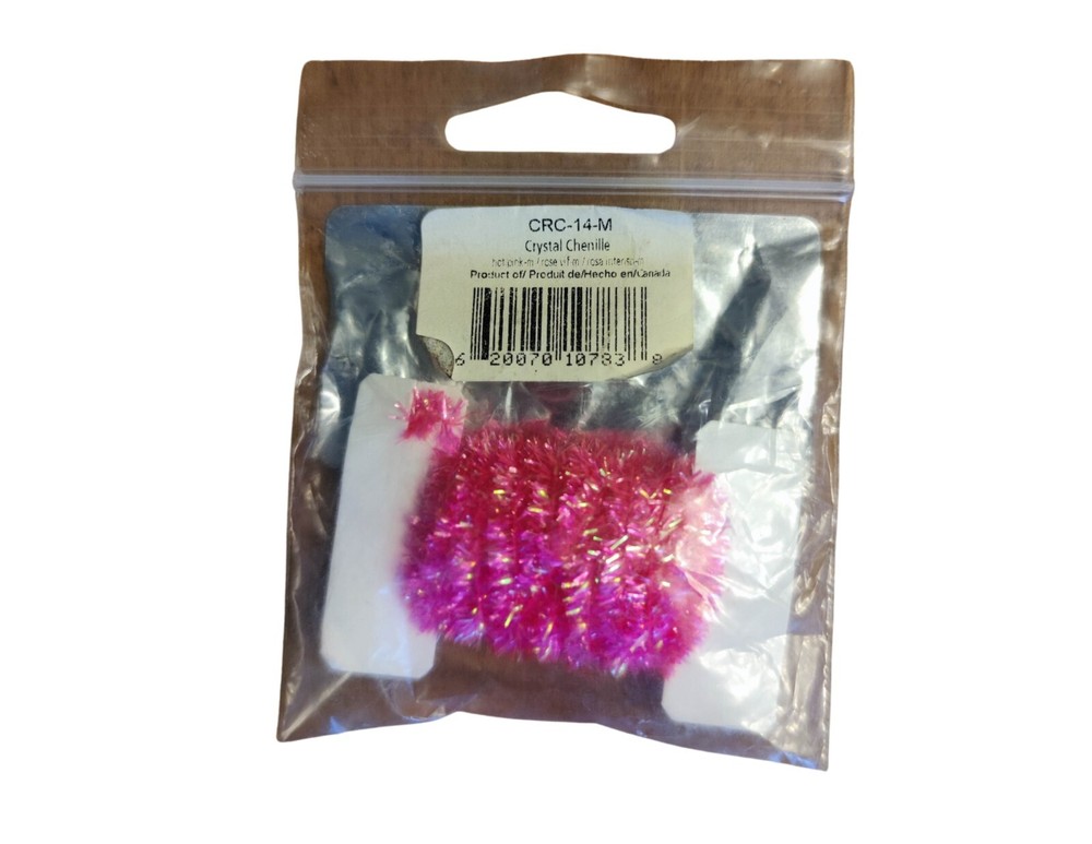Superfly Crystal Chenille Hot Pink