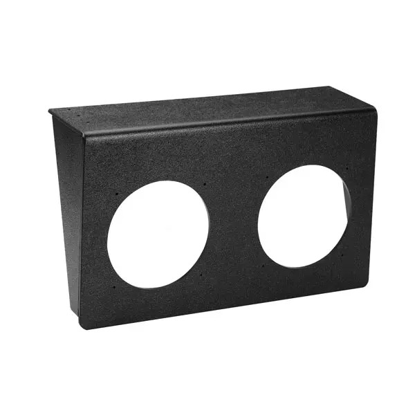 Dispense-Rite Black Polystyrene 15.5" x 5" Surface Mount Dispenser Bracket