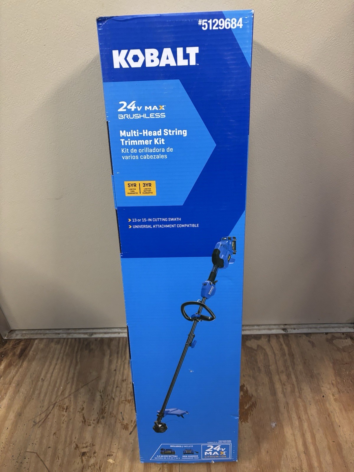 Kobalt String Trimmer Tool Only 5129684  24V.NB 0082