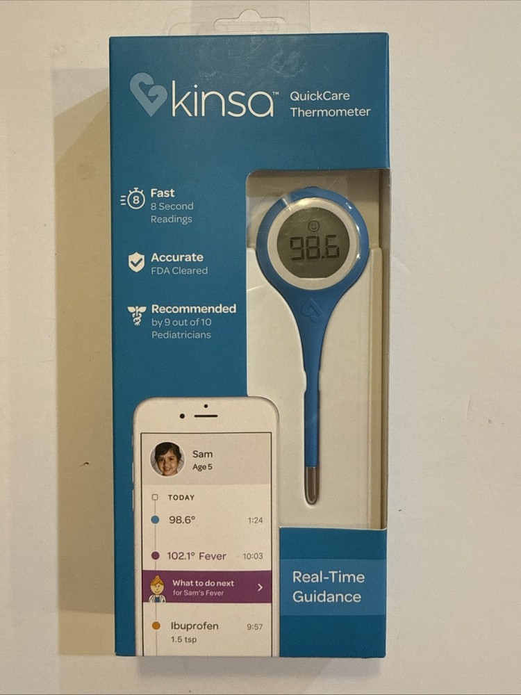 Kinsa KSA110 Quickcare Smart Digital Thermometer