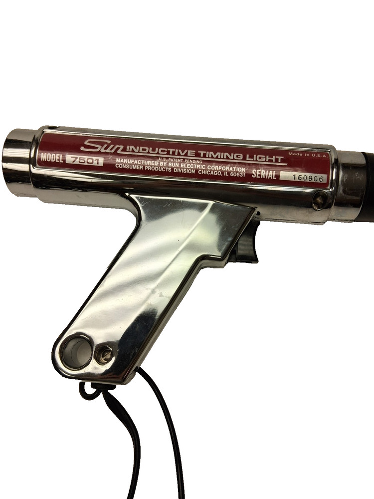Sun Inductive Timing Light Model 7501 Engine Timing Light