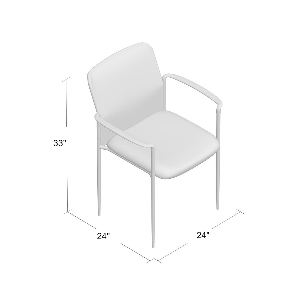Boss Stackable Mesh Guest Chair - Grey MODEL # B6909-GY