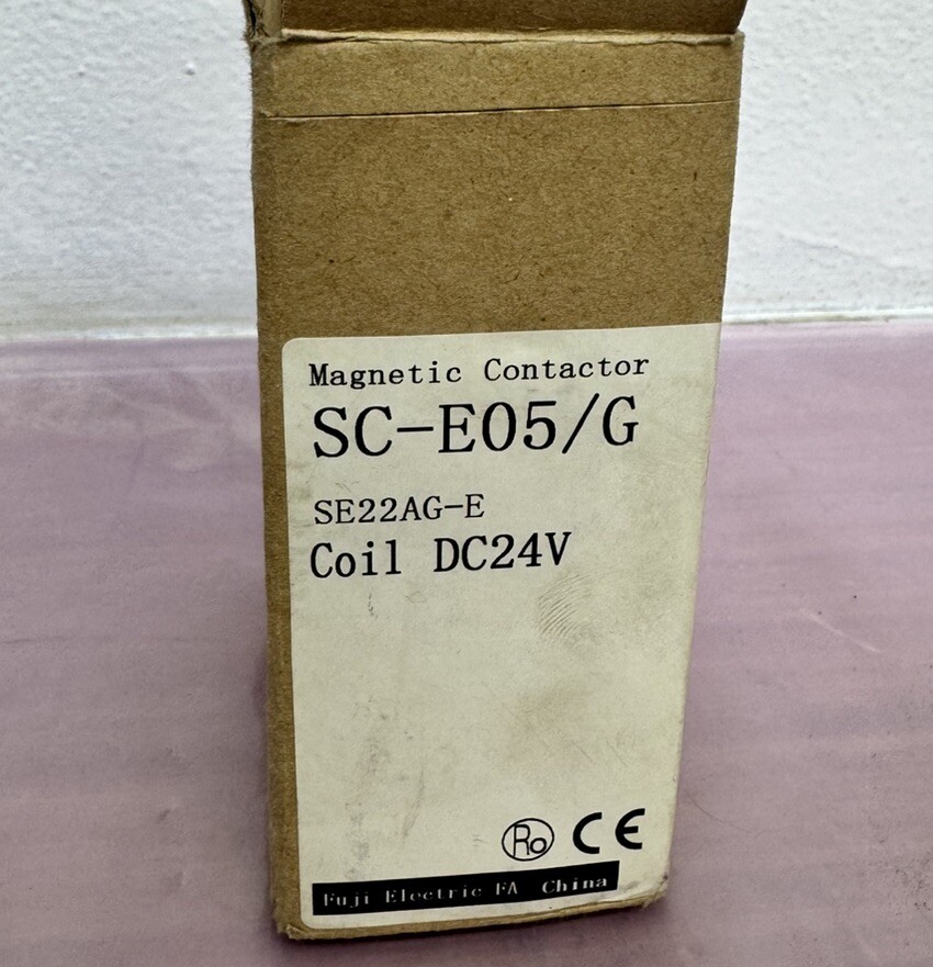 Fuji SC-E05/G Contactor 24VDC Coil