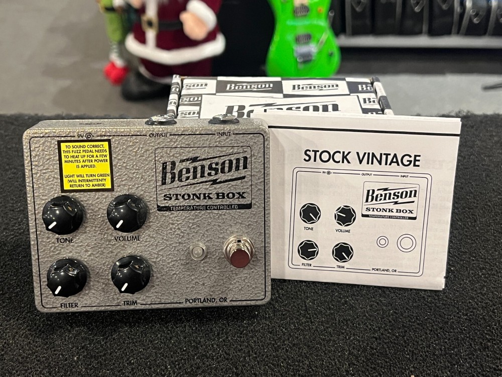 Benson Stonk Box Guitar Pedal With Box