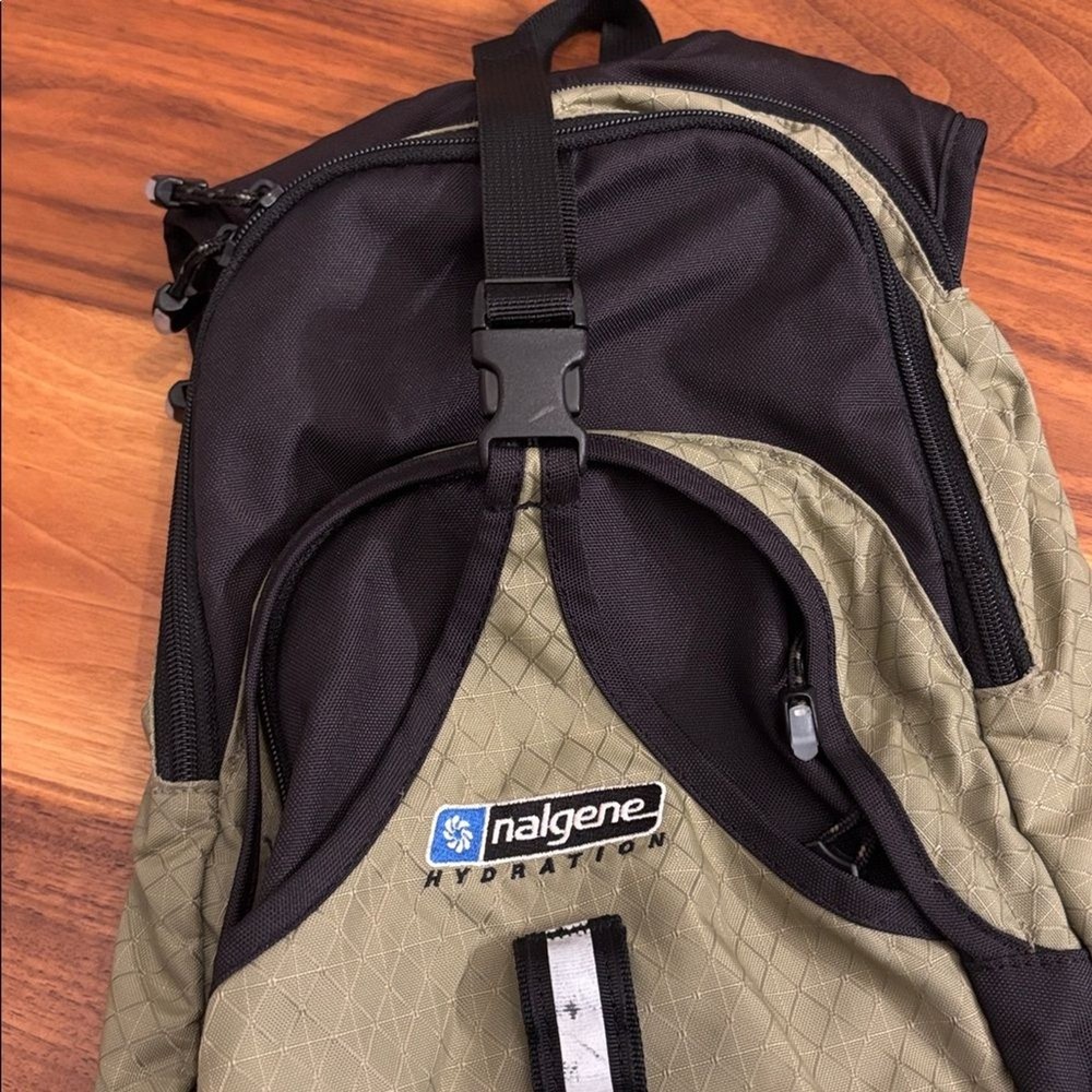 Nalgene Hydration Green Hiking Trail Backpack No Bladder Included