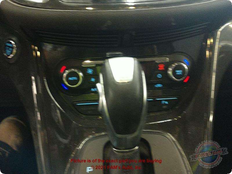 Used A/C Selector Switch fits: 2016 Ford Escape Front automatic temperature cont