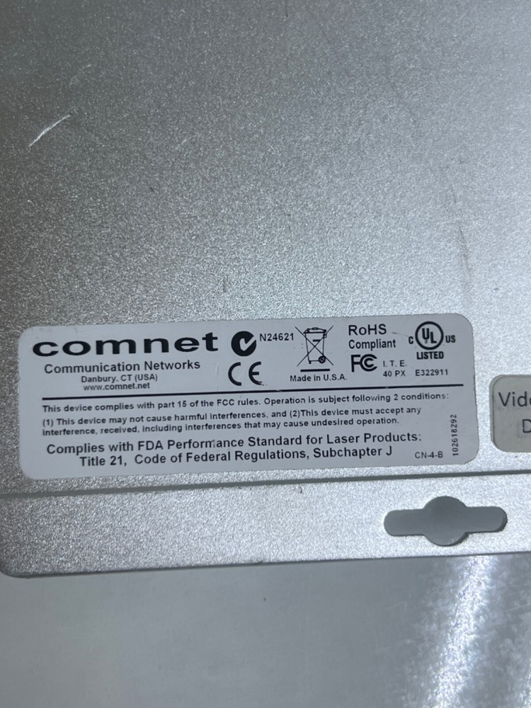 COMNET COMMUNICATION NETWORKS FDC8T(S) 8 CHANNEL CONTACT MAPPING