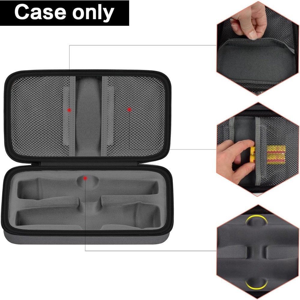 Wireless Microphone Case Compatible with JBL Wireless Two Microphone System,