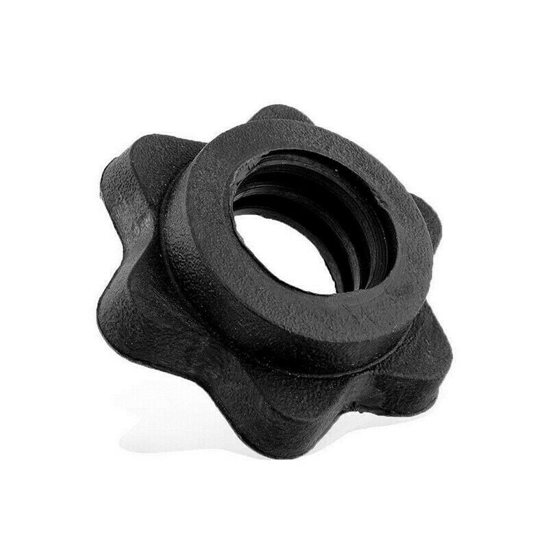 4PC Weight Check Nut Barbell Bar Clips Spin Lock Screw Dumbbell Spinlock Collars