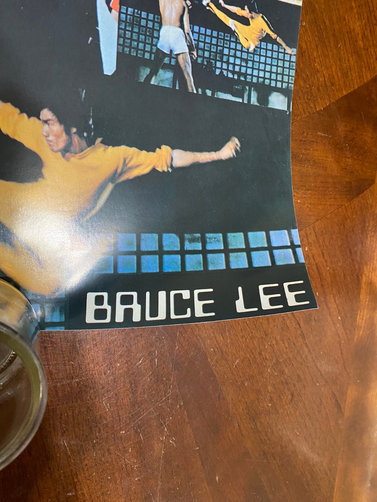 Vintage 1970s Poster Collage Bruce Lee Jeet Kune Do Martial Artist